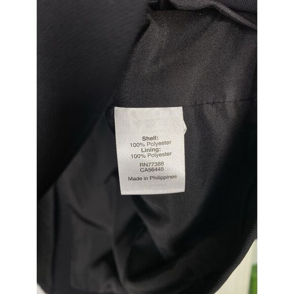 J Crew Women's Polyester One Button Blazer Jackey Black 10 New - Picture 5 of 8